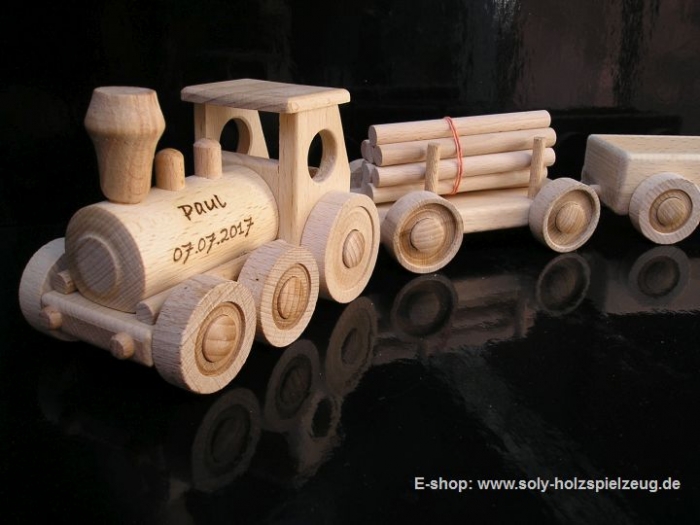 Holz Lokomotive, klein